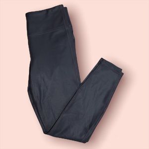 Athleta Dark Blue High Rise Shine Chaturanga Tight